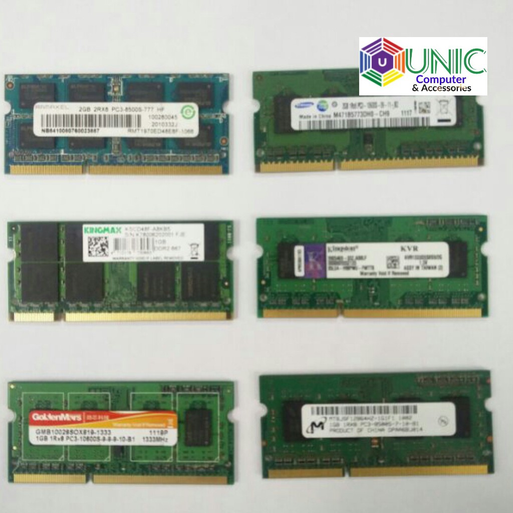 RAM DDR3 1GB/2GB/4GB For Laptop ( Used ) Shopee Malaysia