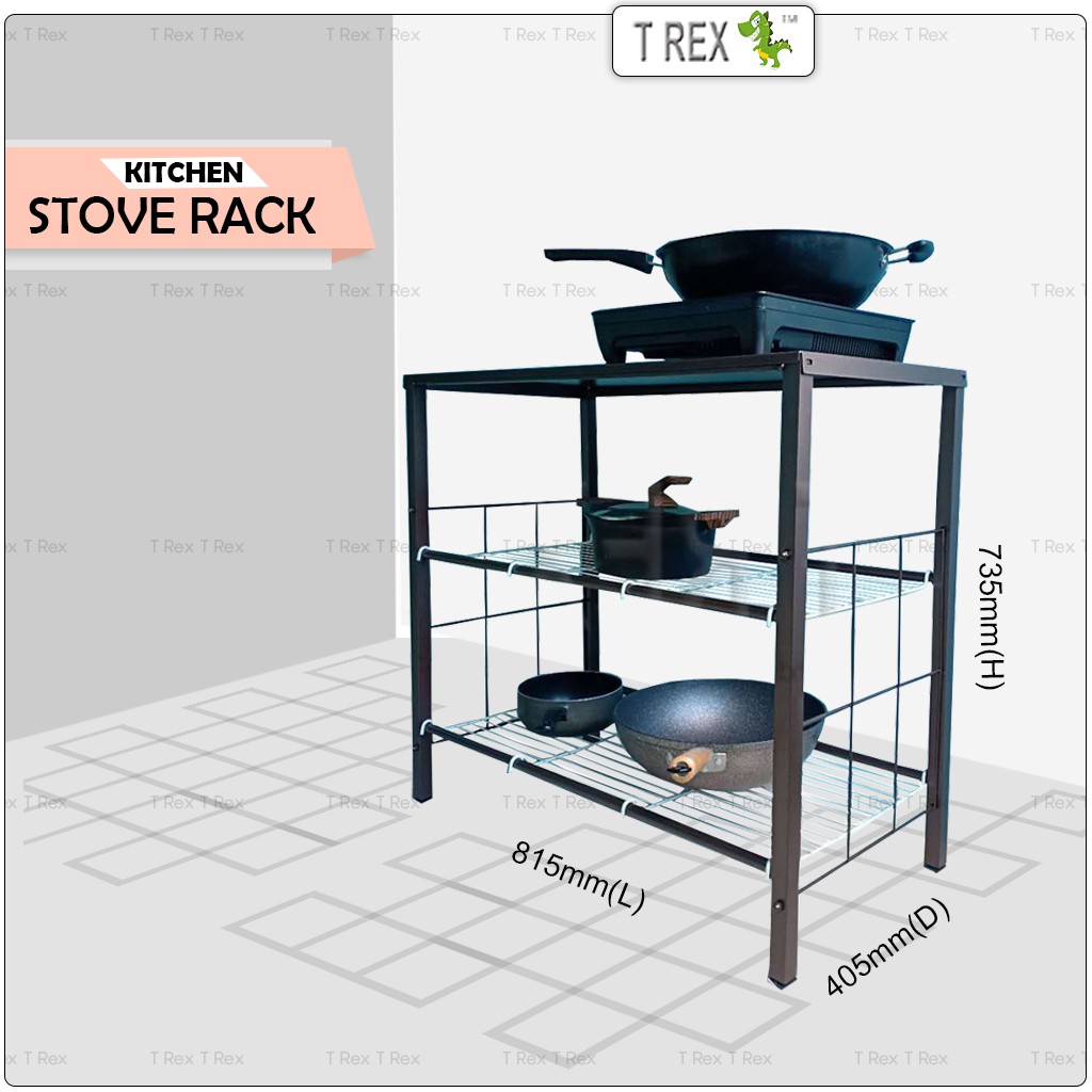3V Mecca Kitchen Rack / Stove Rack / Dishes Rack / Cooking Rack / Rak