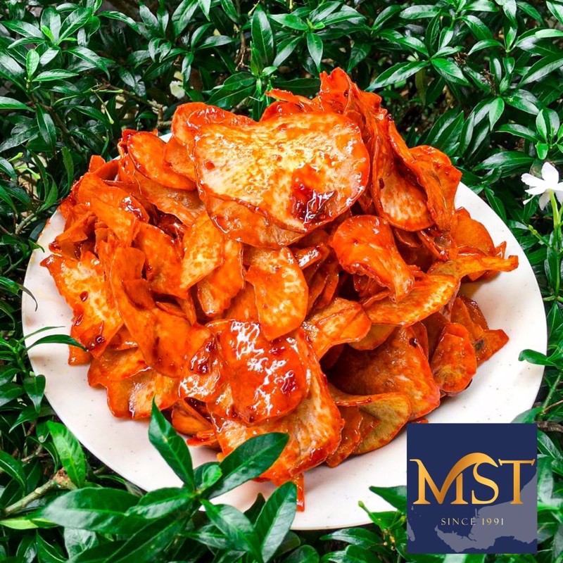 KEREPEK UBI PEDAS BASAH (200GRAM/500 GRAM / 1 KG) Mastuki supplier