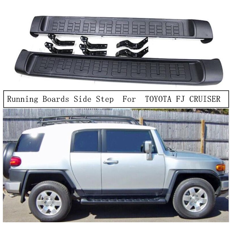 For TOYOTA FJ CRUISER 20072020 Running Boards Side Step Nerf Bar