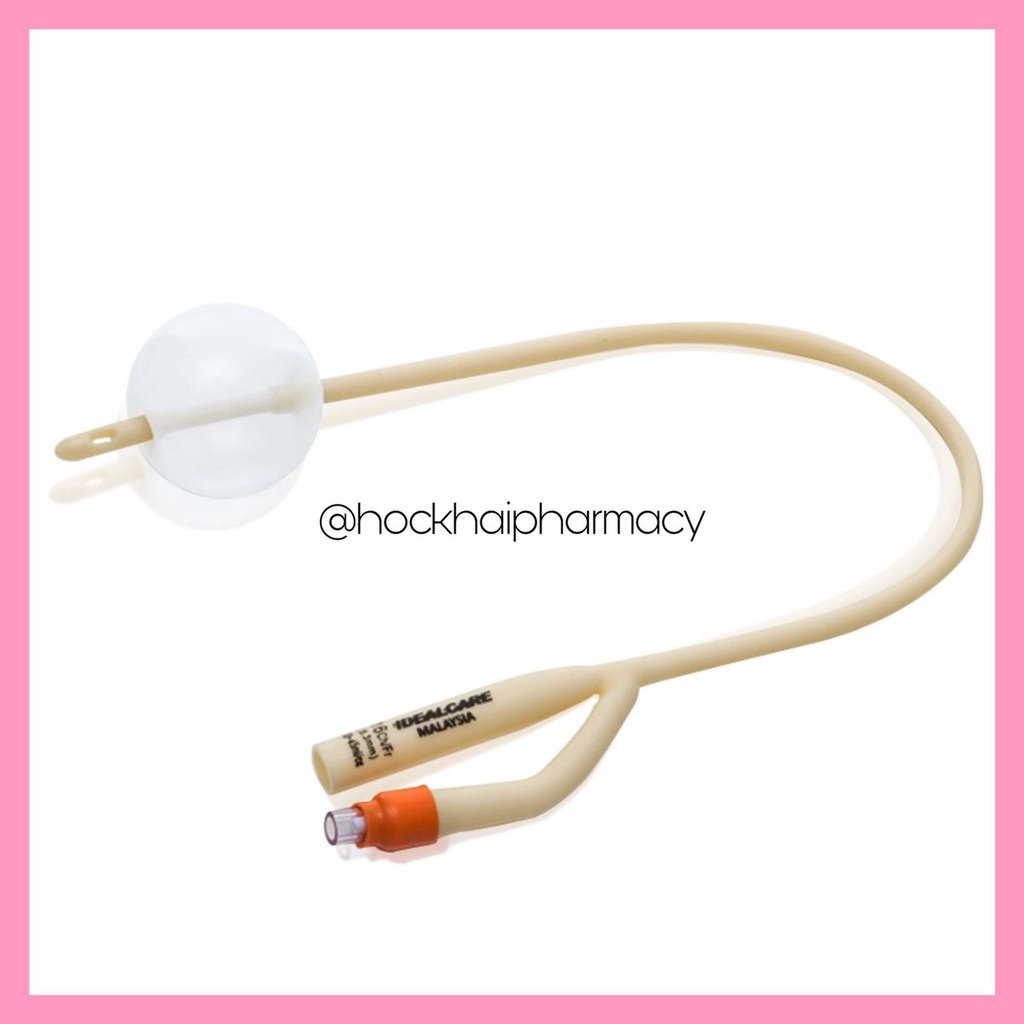 IDEALCARE SILICONE COATED FOLEY BALLOON CATHETER Shopee Malaysia