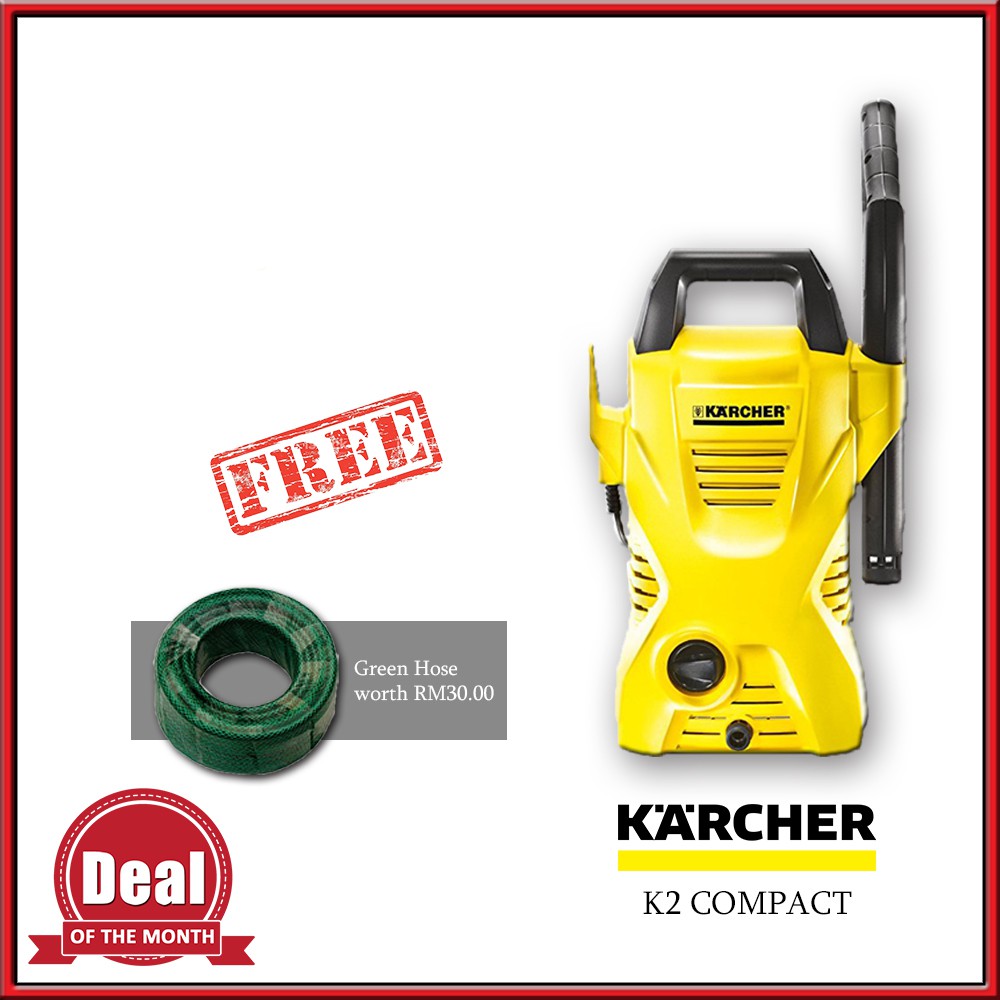 Karcher K2 Compact 110bar High Pressure Washer Shopee Malaysia