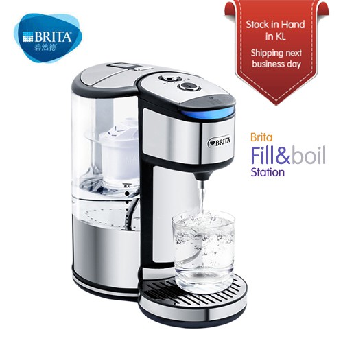Brita Filter & Boil Station 1.8L Instant hot water dispenser with