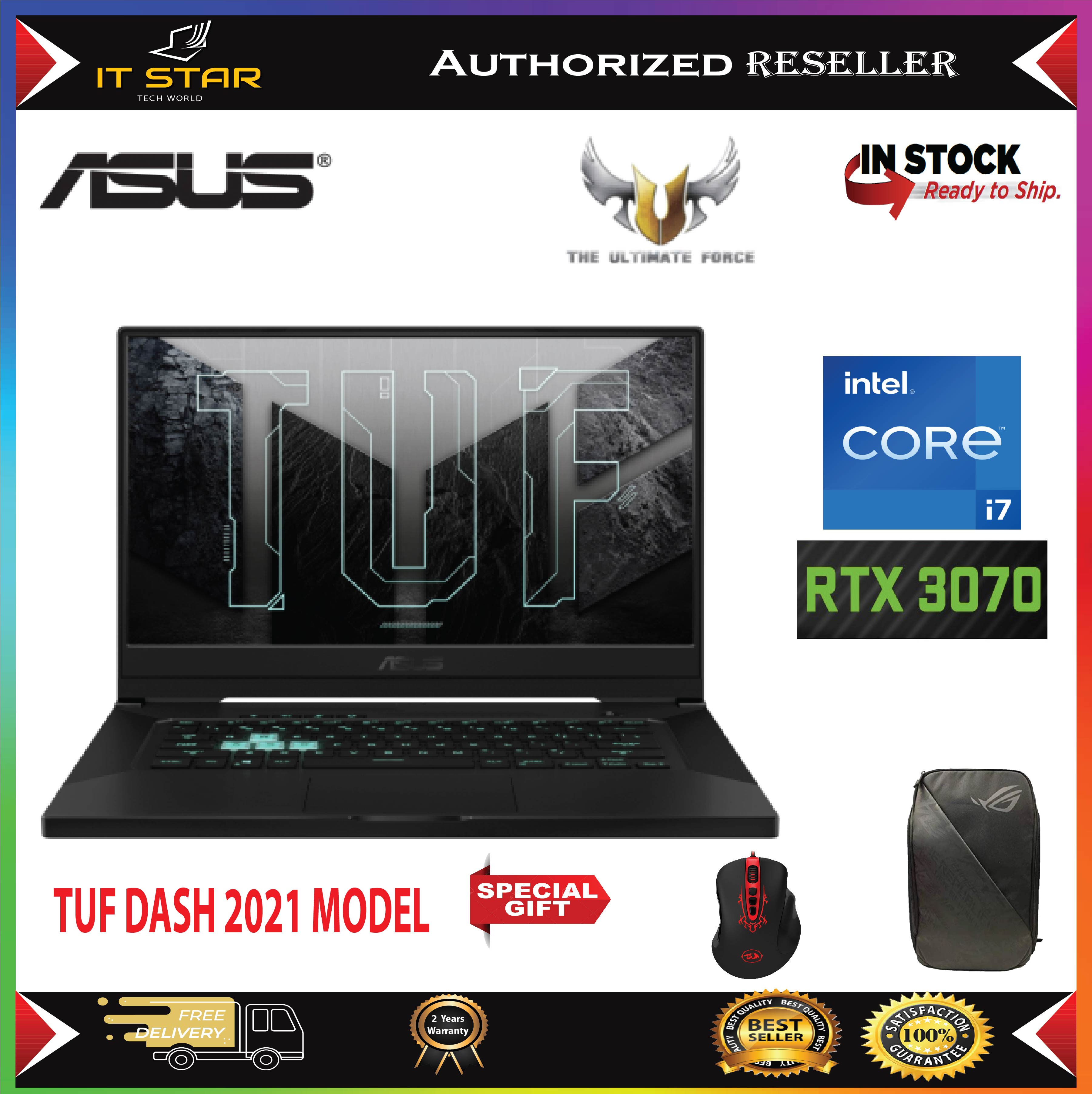 ASUS TUF DASH FX516PRAZ054T GAMING I711370H Ram 16GB
