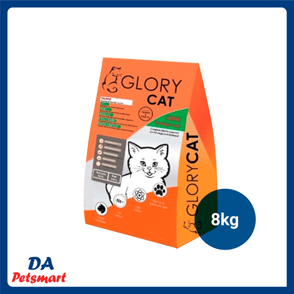 Glory Cat Super Premium Cat Dry Food 8kg Shopee Malaysia