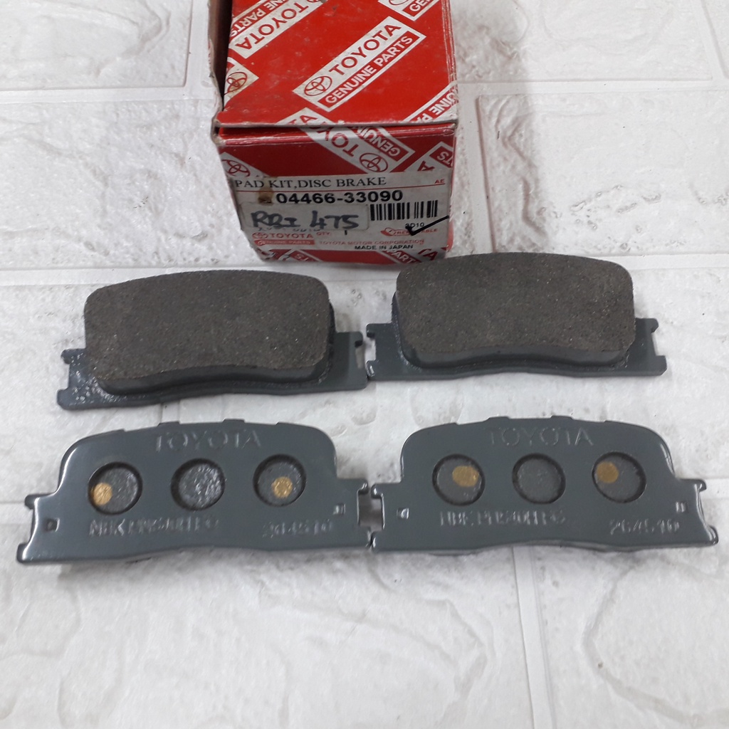 (*TOYOTA 0446633090) REAR BRAKE PAD FOR TOYOTA CAMRY ACV30 2003' 4PCS