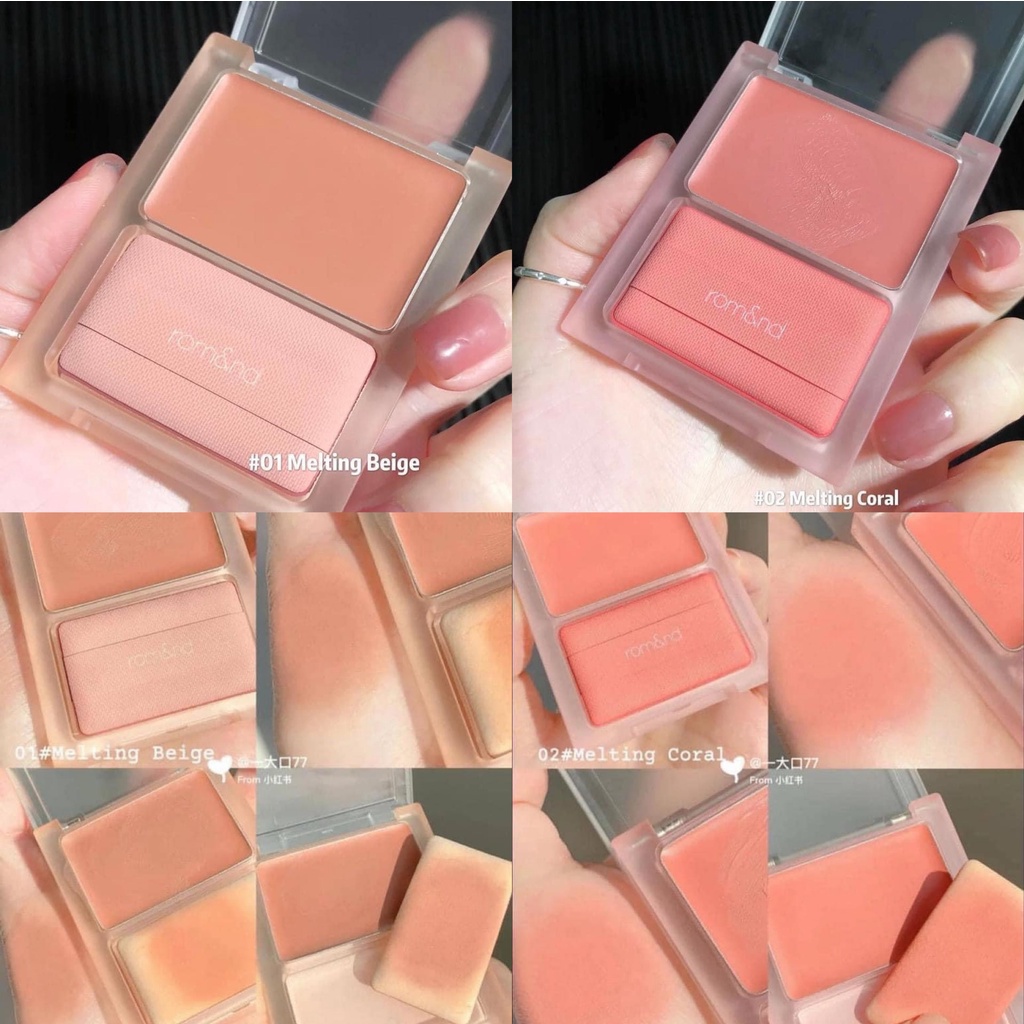 Romand See Through Melting Cheek Cream Blush Shopee Malaysia