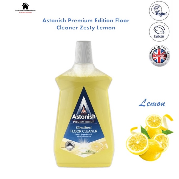 Astonish Floor Cleaner With Zesty Lemon 1L Premium Edition Shopee