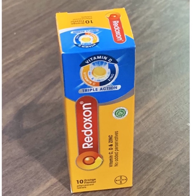 NEW Redoxon Triple Action Vitamin C, D & Zinc effervescent tablets