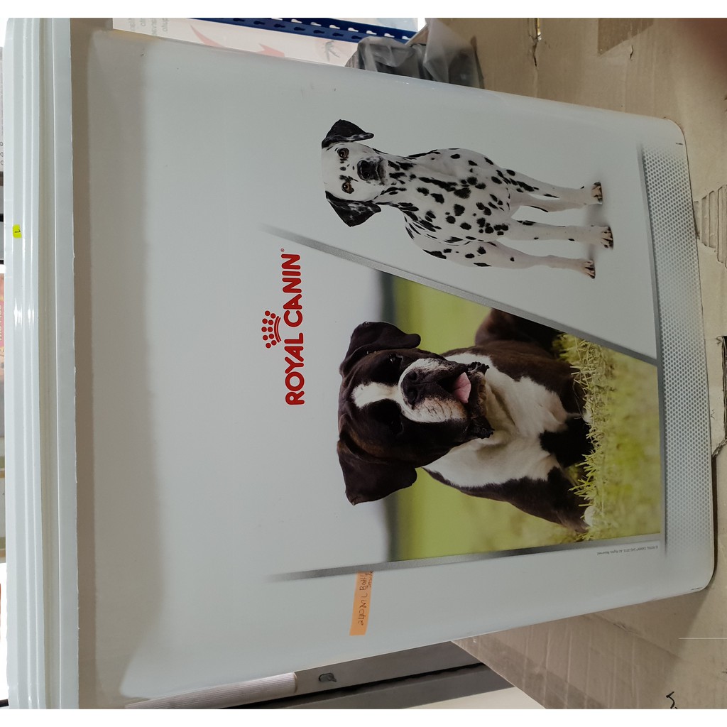 35KG ROYAL CANIN SQUARE DURABLE DOG FOOD CONTAINER HOLD UP TO 35 KG FOOD ( CAPACITY ) BARREL