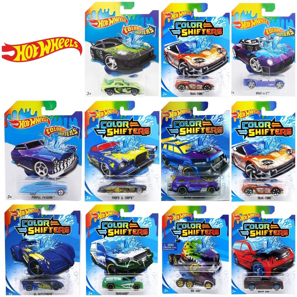 Hot Wheels Color Shifters Asst. BHR15 Shopee Malaysia