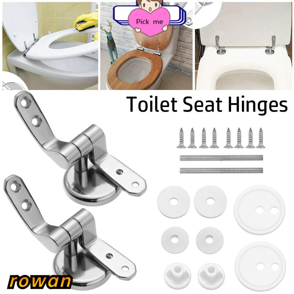 ROW High Quality Toilet Seat Hinges Durable Toilet Linker Replacement