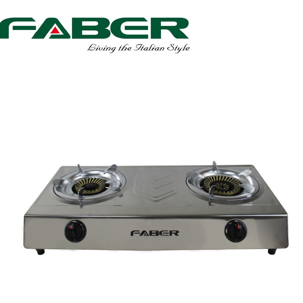 (Offer!!!)Faber 2 Burner Stainless Steel Gas stove FS CASA 1012