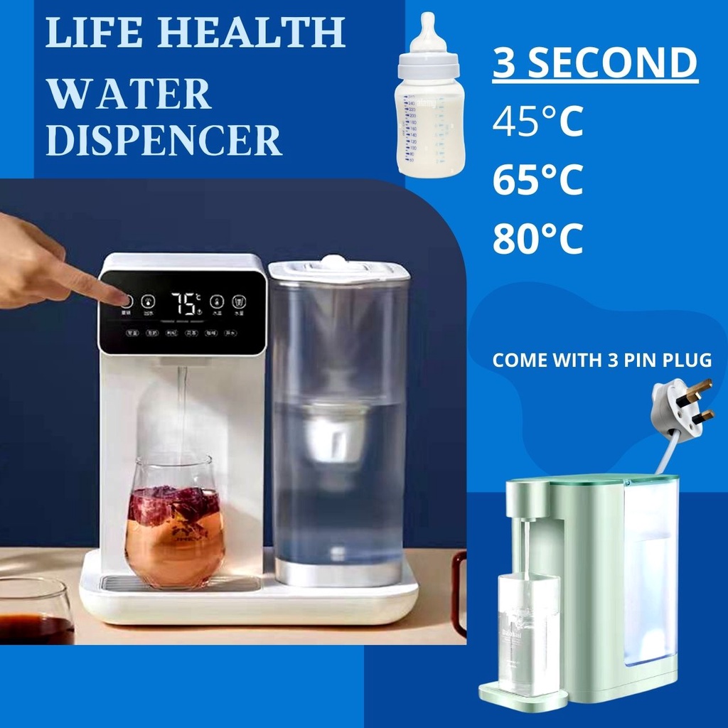 Electric Water Dispenser 2.8L Instant Heating Hot Water Dispenser Water