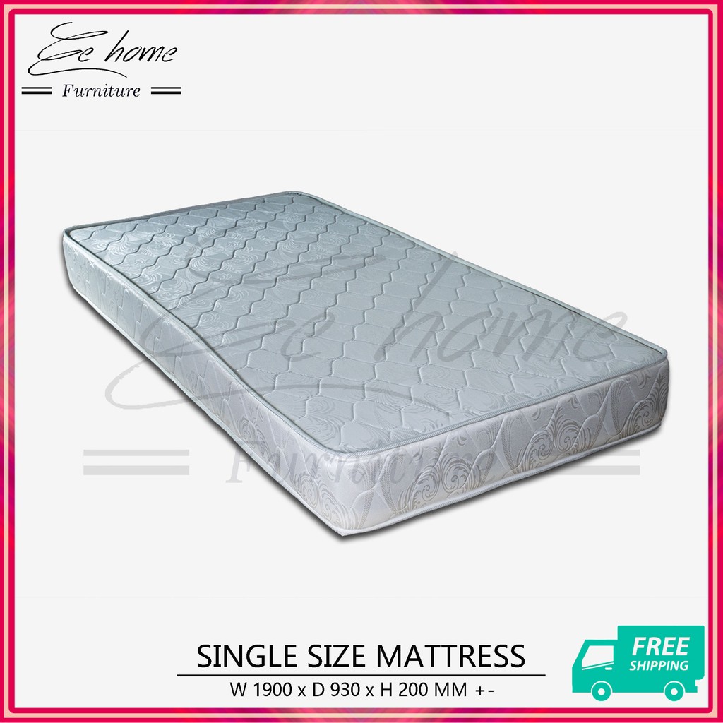 Hotel Quality Mattress tilam Single Size Synthetic Latex Feel / Tilam