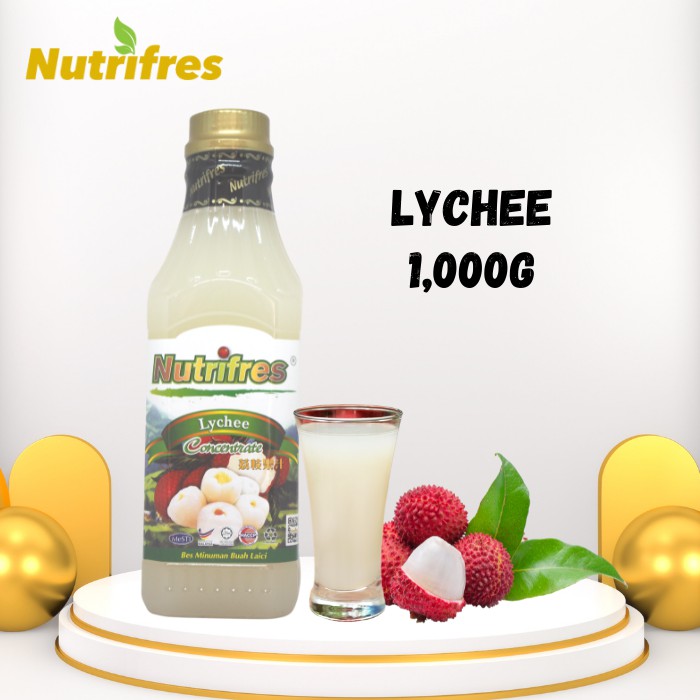 Nutrifres Lychee Fruit Juice Concentrate/Cordial (1000g) Shopee Malaysia