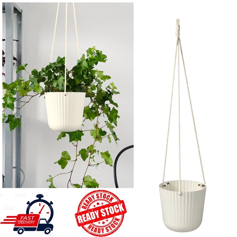 IKEA Hanging Planter/Pasu gantung ikea/pastu bunga boleh gantung ikea