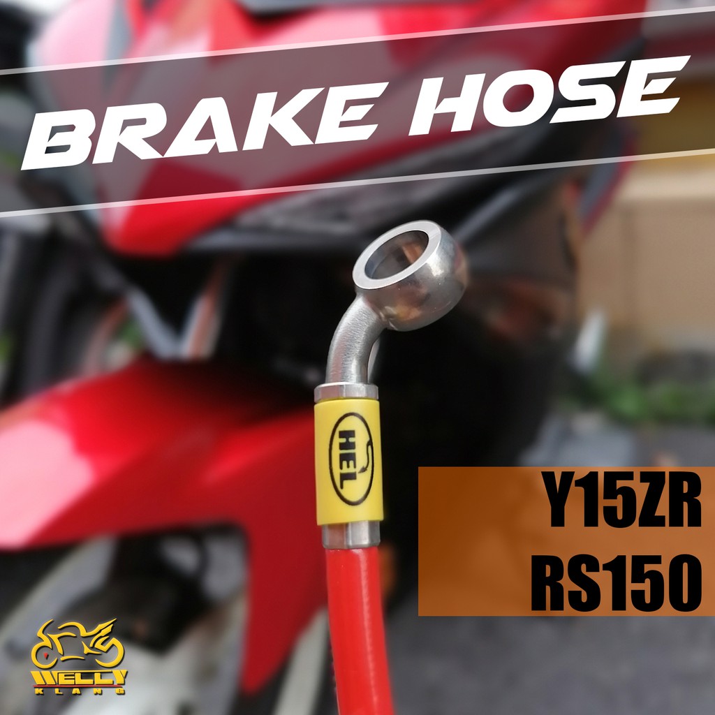 Brake Hose Yamaha Y15 Honda RS150 HEL Shopee Malaysia