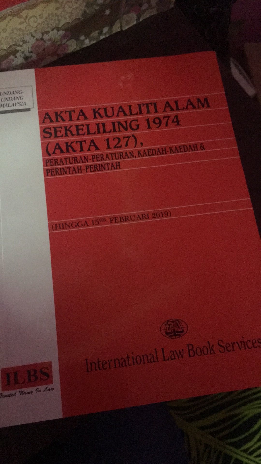 List Of Akta Kualiti Alam Sekeliling 1974 2022