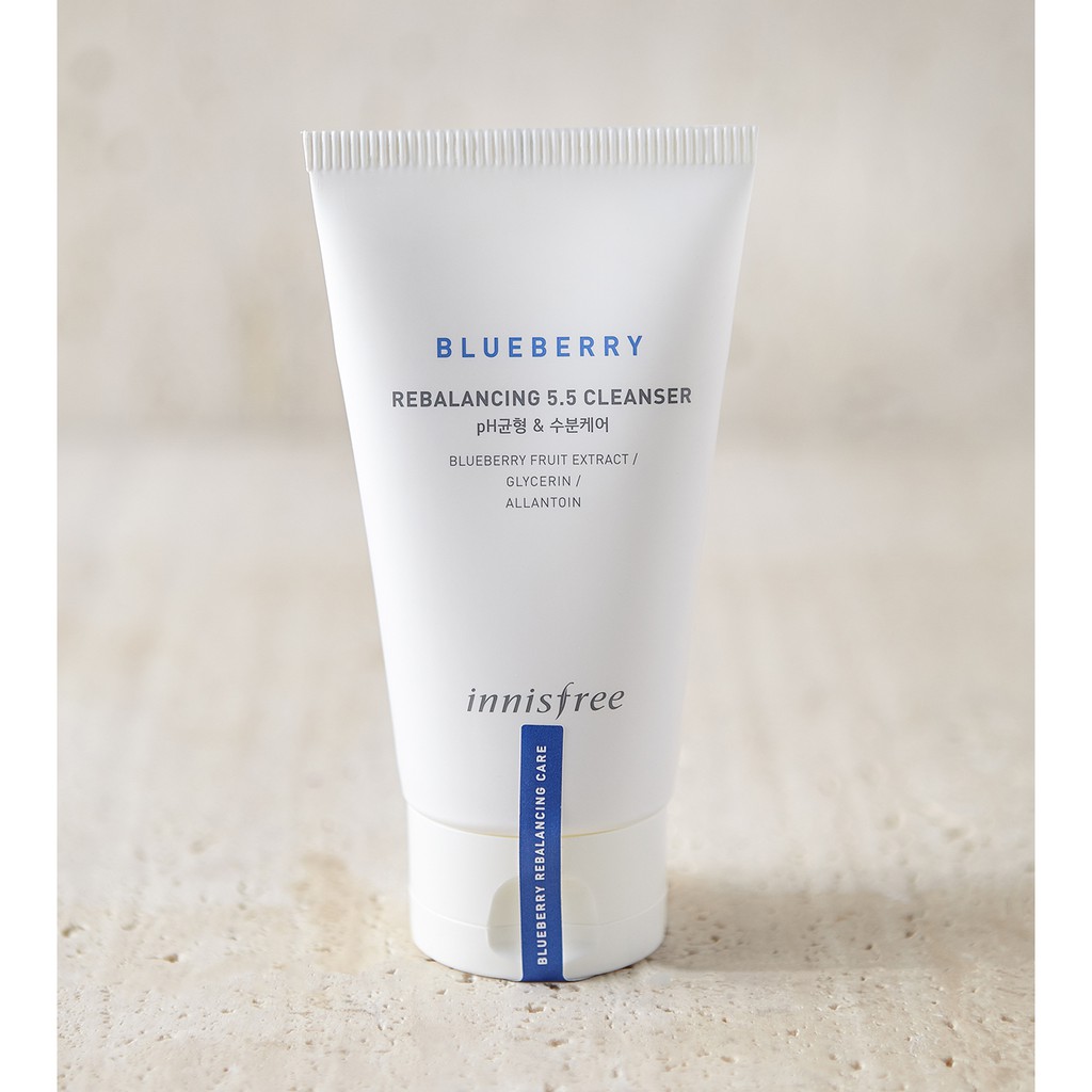 INNISFREE Blueberry Rebalancing 5.5 Cleanser 100ml Shopee Malaysia