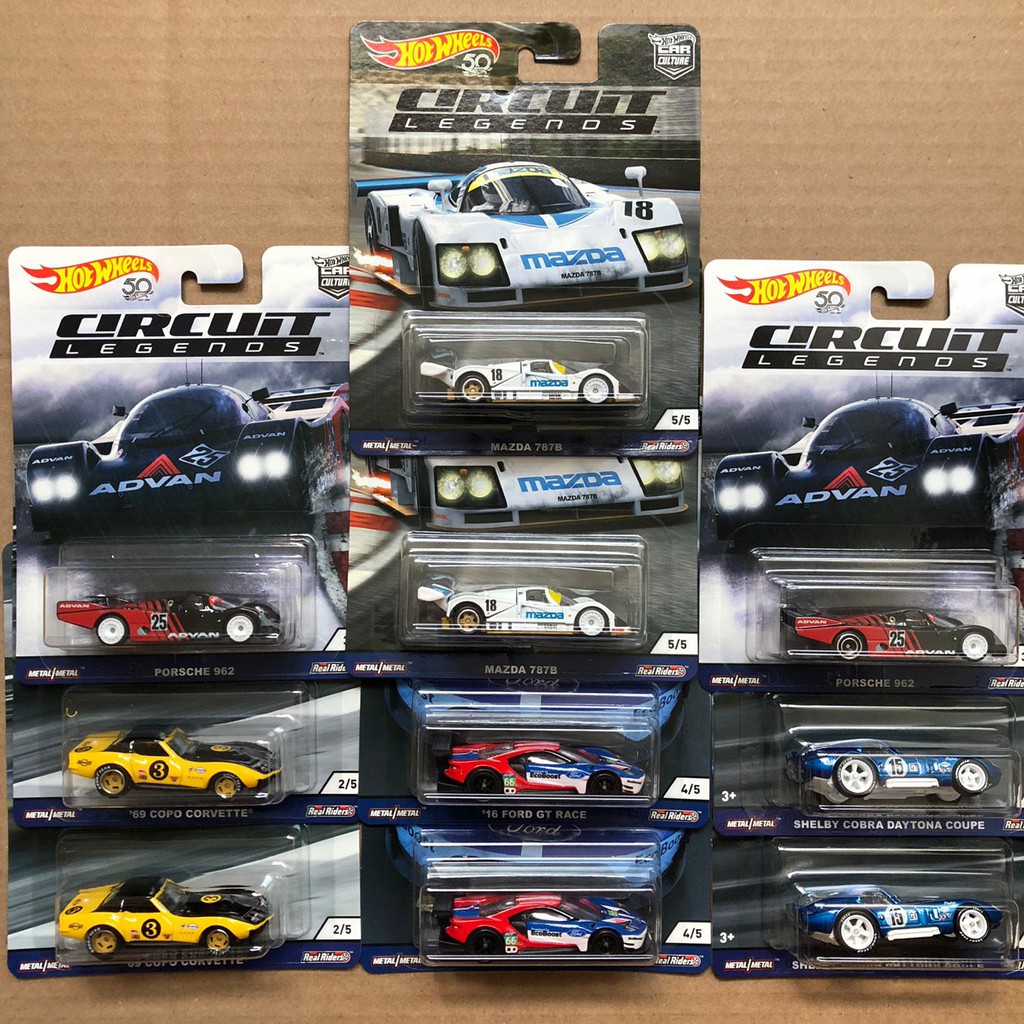 Hot Wheels Circuit Legends Car Culture Case 10pcs Shopee Malaysia
