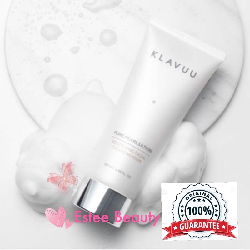 Klavuu Pure Pearlsation Revitalizing Facial Cleansing Foam 130ml