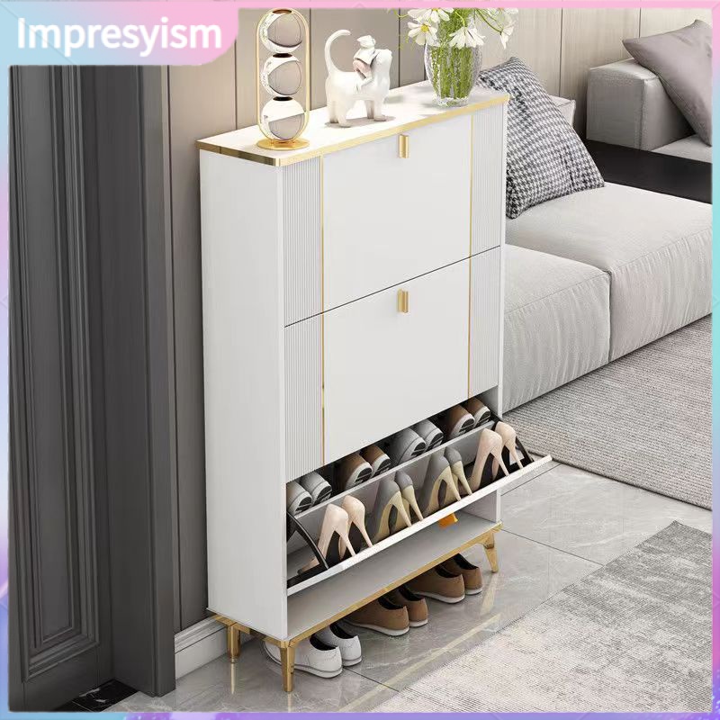 Largecapacity multilayer shoe rack shoe simple light luxury