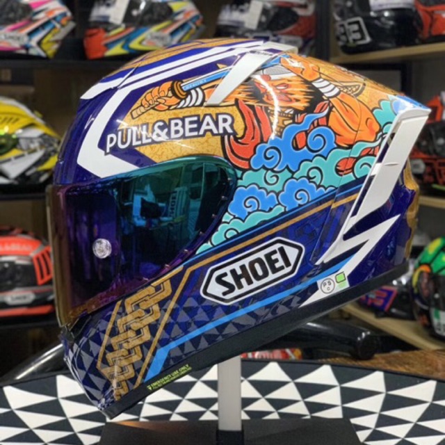 SHOEI X14 MOTEGI 3 / SHOEI / X14 / FULLFACE HELMET Shopee Malaysia