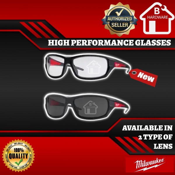 MILWAUKEE HIGH PERFORMANCE GLASSES Shopee Malaysia