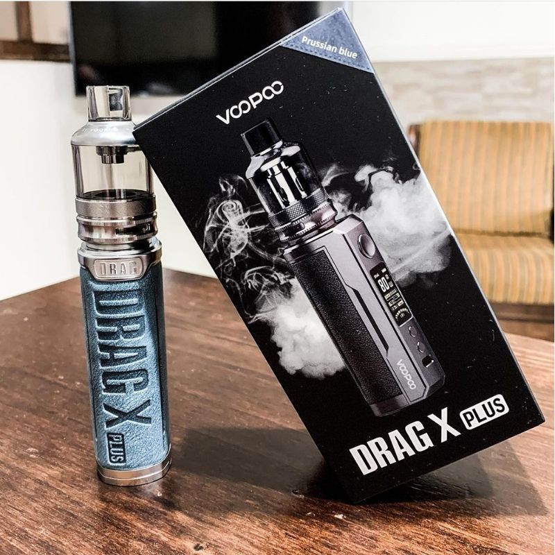 (ORIGINAL) NEW VOOPOO DRAG X PLUS KIT 100W 510 ADAPTOR TPP COIL PNP