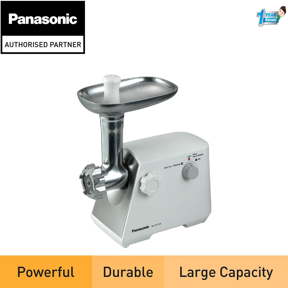 PANASONIC MKMG1500 MEAT GRINDER (90KG/HOUR) MKMG1500WSL Shopee Malaysia