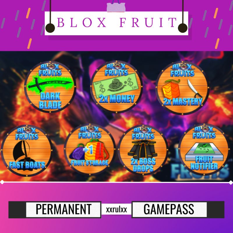 [ROBLOX] Blox Fruit Gamepass Shopee Malaysia