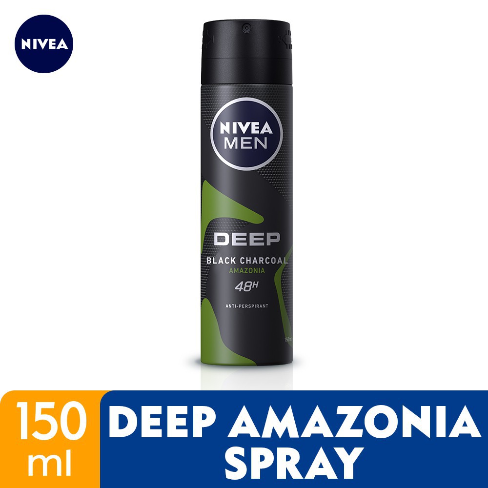 Nivea Deep Amazonia Deodorant Body Spray 150ml Shopee Malaysia