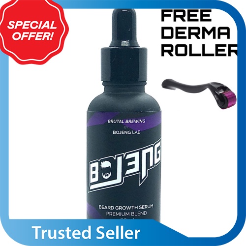 BEST SELLER [ Local Ready Stocks ] Beard Growth Serum By Bojeng Lab
