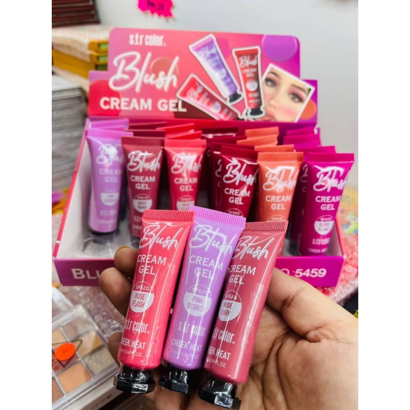 NEW SFR COLOR BLUSH CREAM GEL CREAM BLUSHER LIQUID BLUSHER WATERPROOF