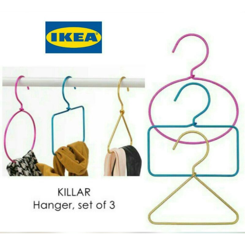 Ikea Hanger set of 3 SESUAI UTK TUDUNG SKARF TIE DAN BELT Shopee Malaysia