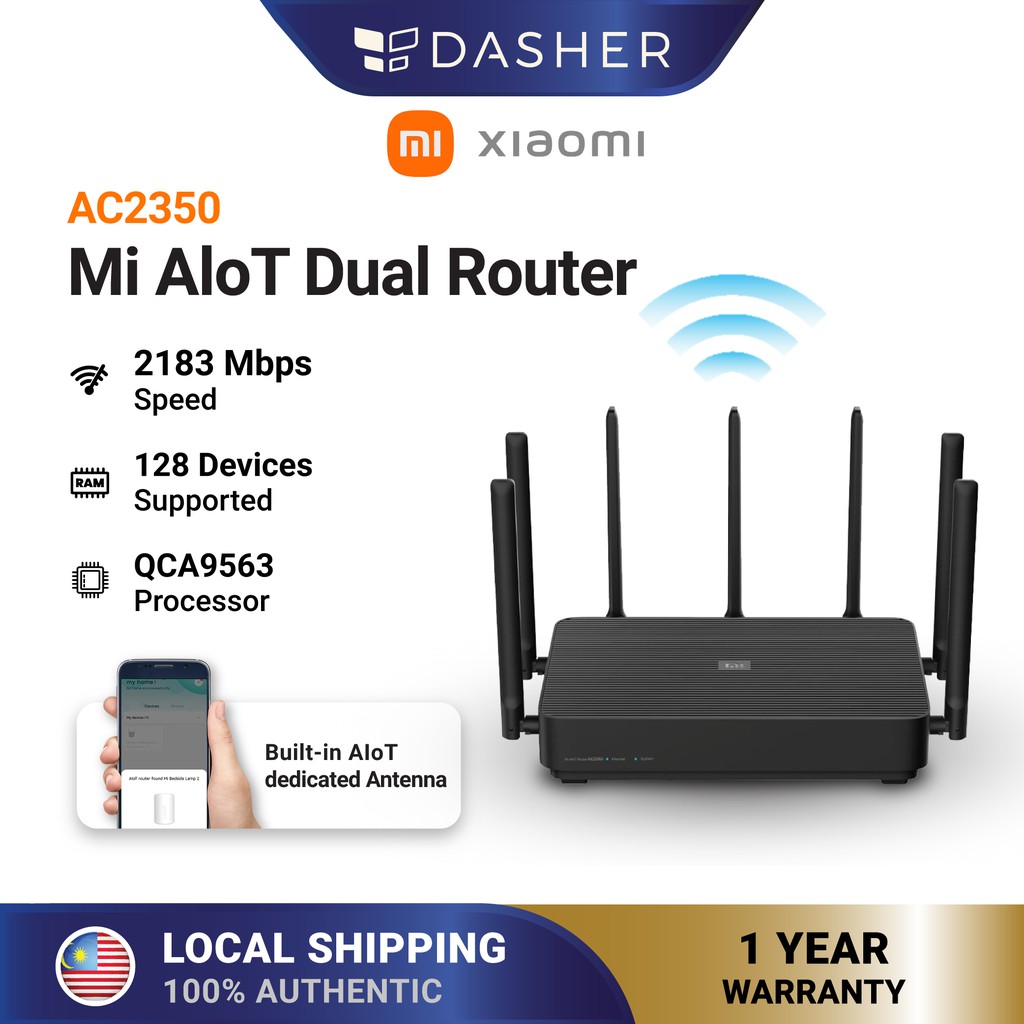 Xiaomi Mi AIoT Router AC2350 Gigabit with Dual Band Smart Router Modem