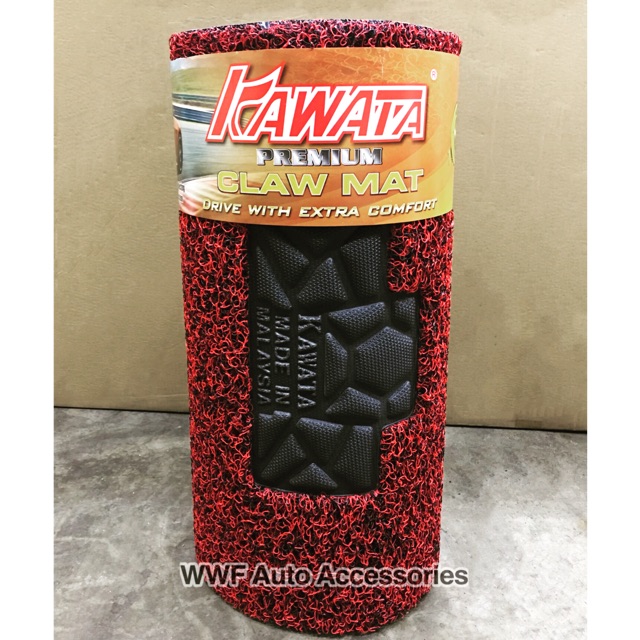 Kawata PVC Claw / Coil Mat / Carpet with Anti Slip Magic Grip For