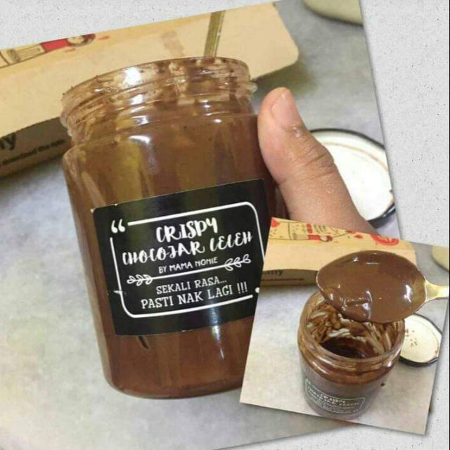 FREE TOPPING CRISPY CHOCOJAR LELEH (BUBBLE RICE/BABY CRUNCH) Shopee