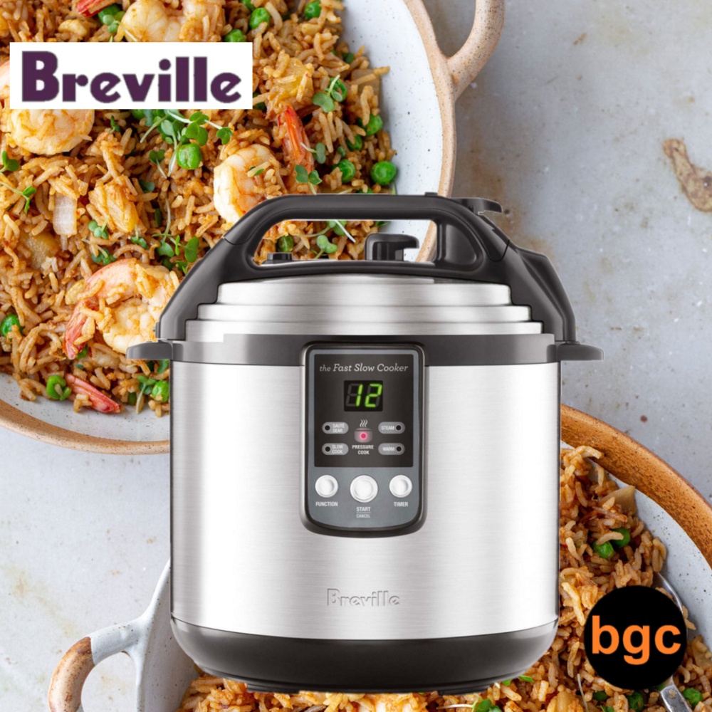 Breville BPR650 The Fast Slow Pressure Cooker BPR650BSS Shopee Malaysia