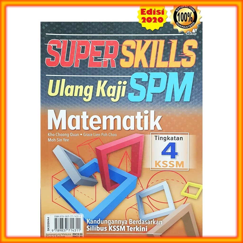 Meadmin 10:05 pm download , dskp kssm , guru , kssm , tingkatan 4 , tingkatan 5 edit. Buku Rujukan: Super Skills Ulang Kaji SPM KSSM - Matematik ...