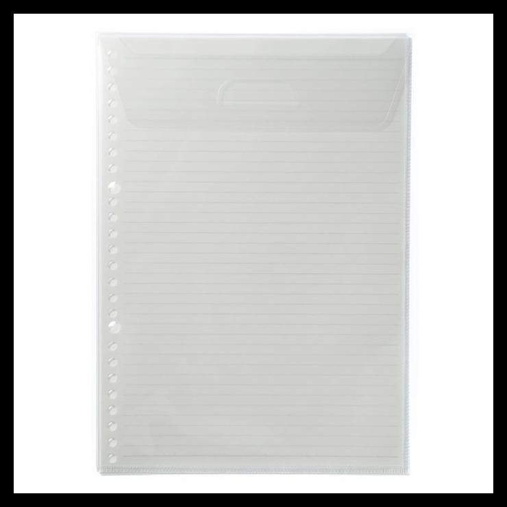 Muji Loose Leaf Paper B5 Line / Ruled 6Mm With Cover File Paper Shopee Malaysia