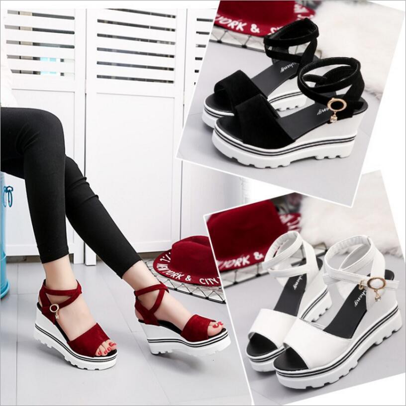 Women high heels shoes strappy 7cm women heel ladies shoe Shopee Malaysia