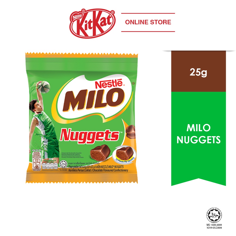Nestle MILO Nuggets pack 25g Shopee Malaysia