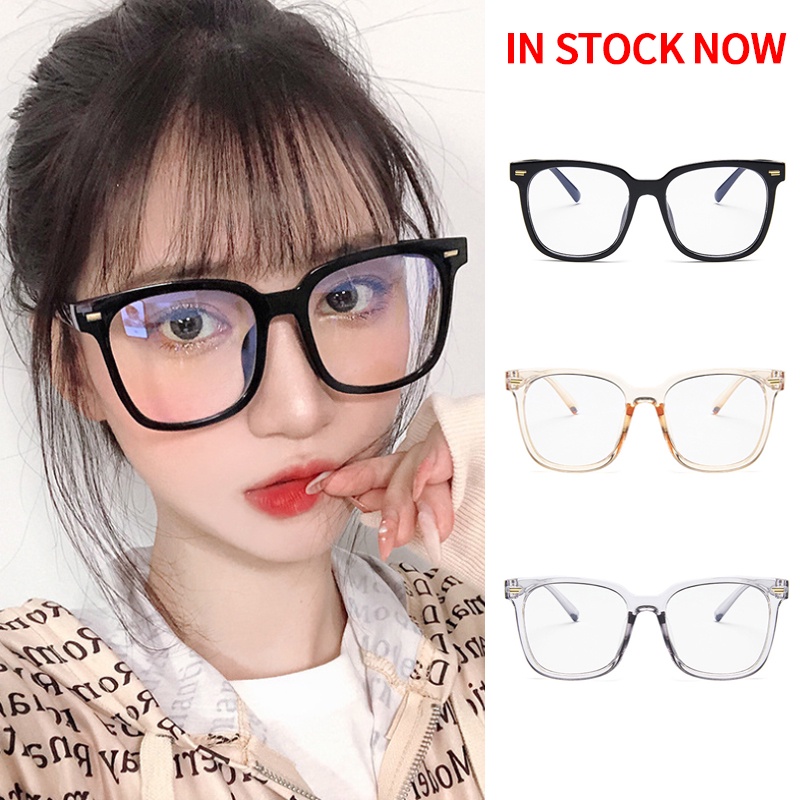 (FASHIONAREA) Unisex Korean Fashion OversizeAnti Fatigue Eyeglass Anti