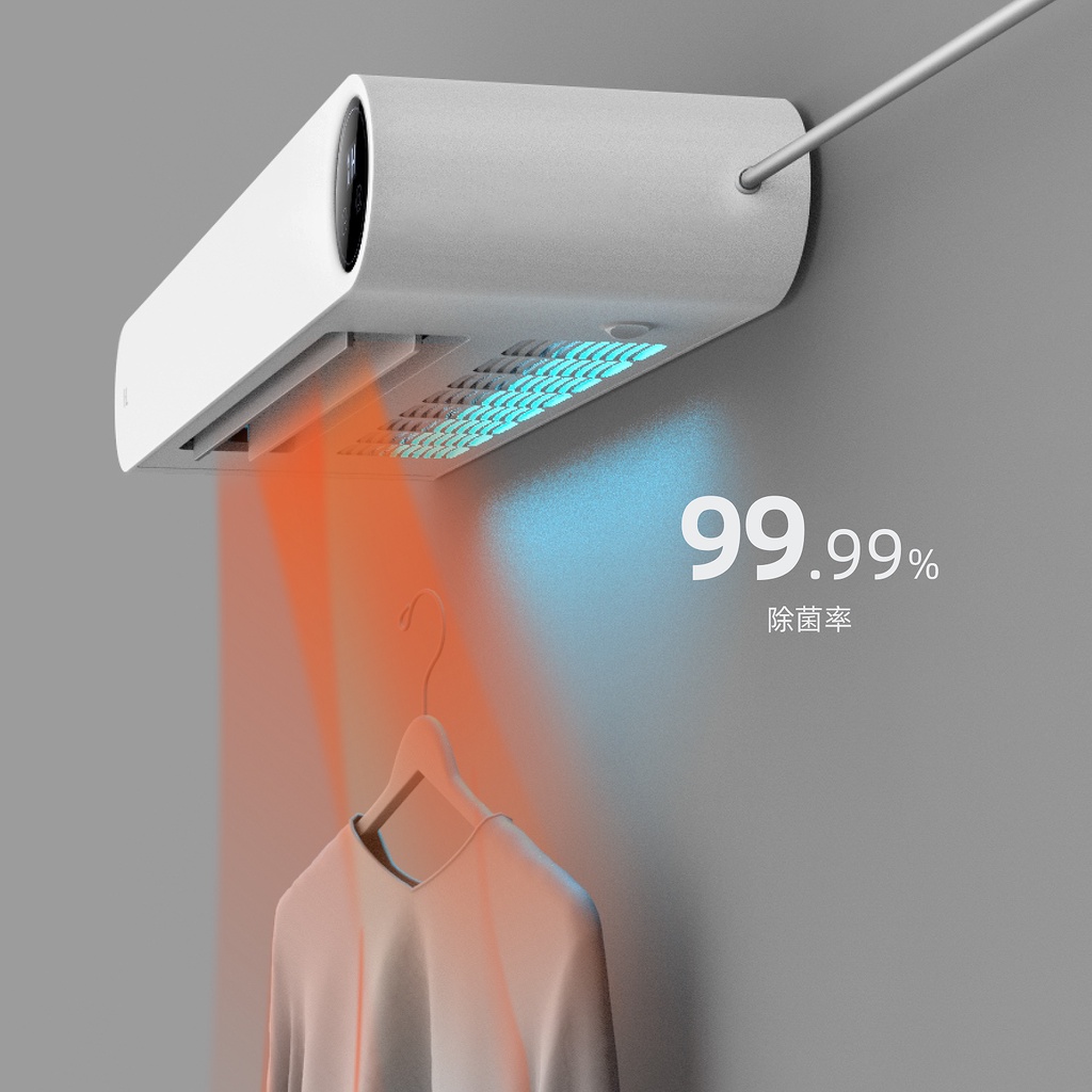 🔥Dryers Xiaomi Yuershor Dryer Dryer UV Sterilization WallMounted