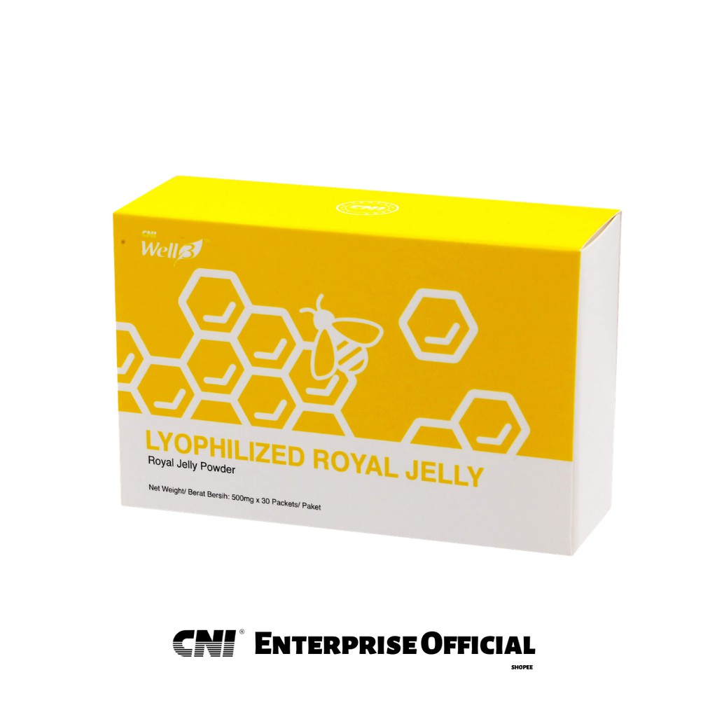 CNI Well3 Lyophilized Royal Jelly 30 sachets (Younger looking