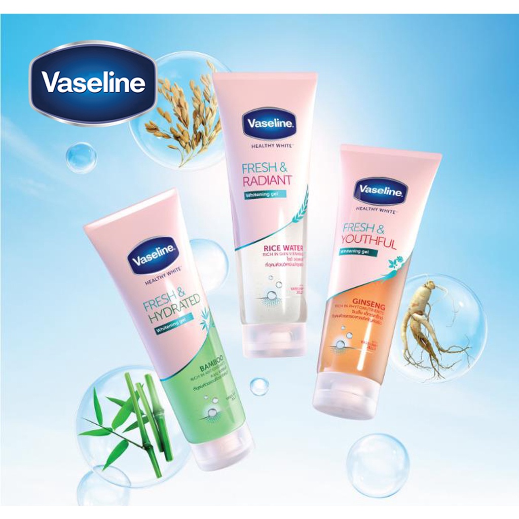 Vaseline Healthy Bright Fresh & Radiant Rice Water Fresh & Hydrated