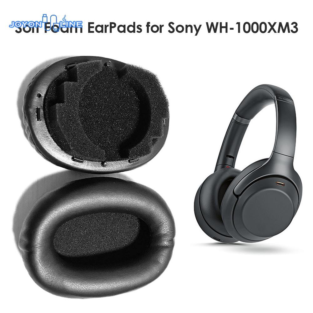 For Sony WH1000XM3 Soft Foam Ear Cushions Earpads Replacement