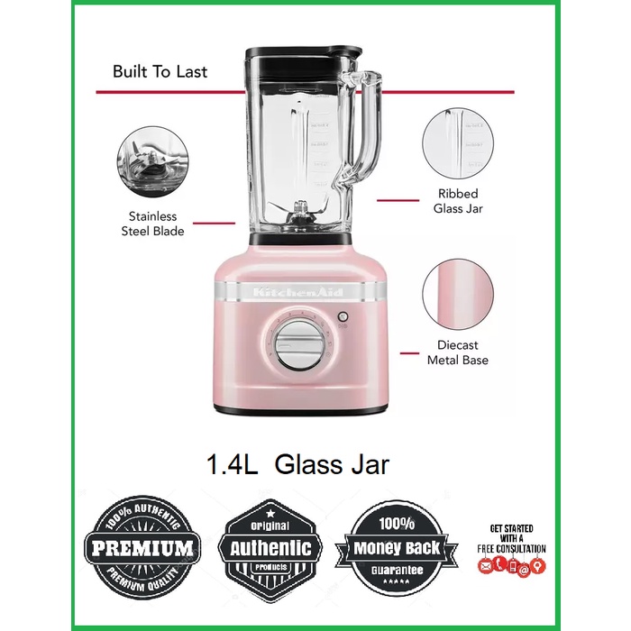 KitchenAid K400 Variable Speed Blender Shopee Malaysia